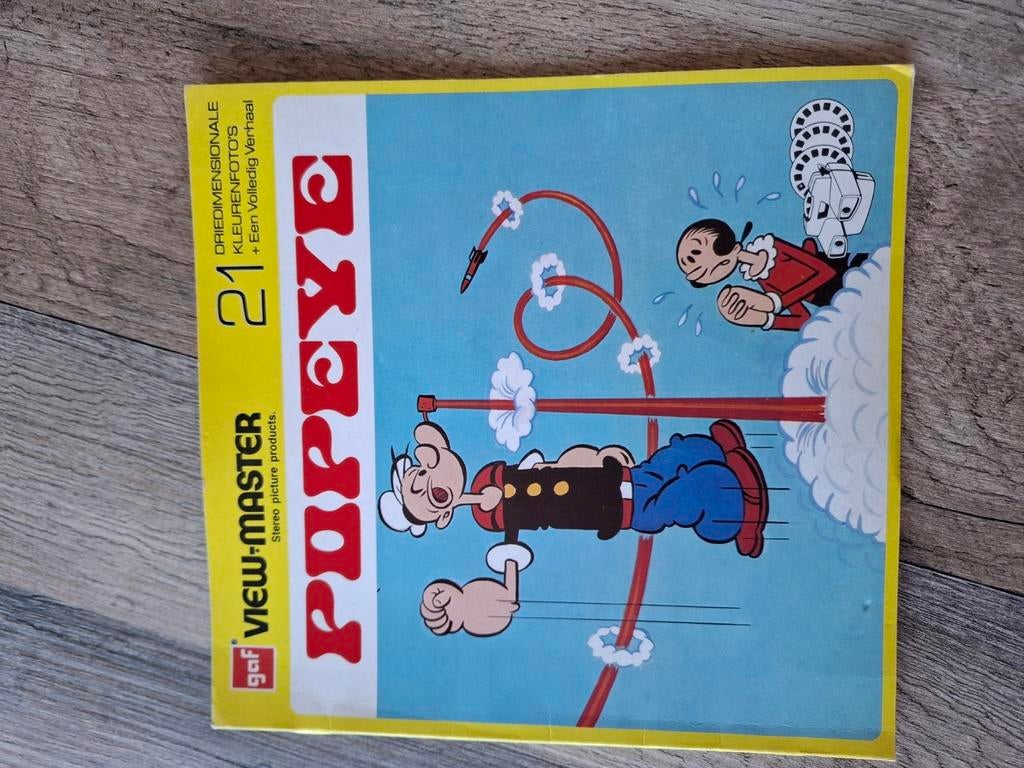 Viewmaster: popeye, Verzamelen, Retro, Verzenden