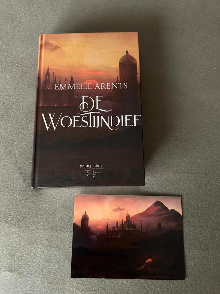 Emmelie Arents - De Woestijndief, Boeken, Ophalen of Verzenden, Zo goed als nieuw, Emmelie Arents