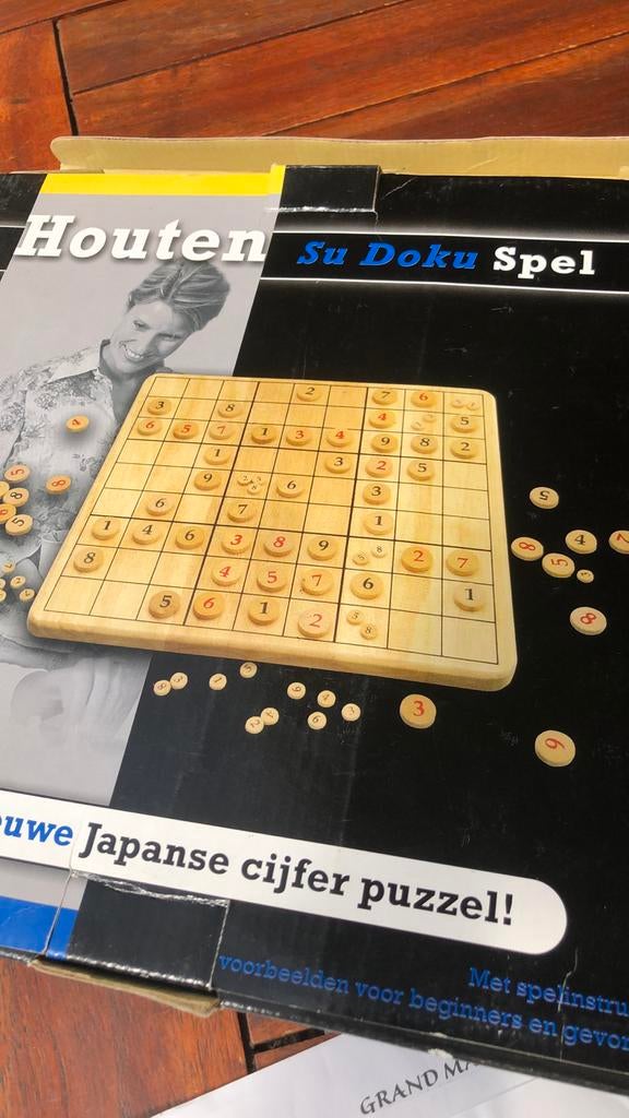 Houten sudoku, Enlèvement ou Envoi, Neuf