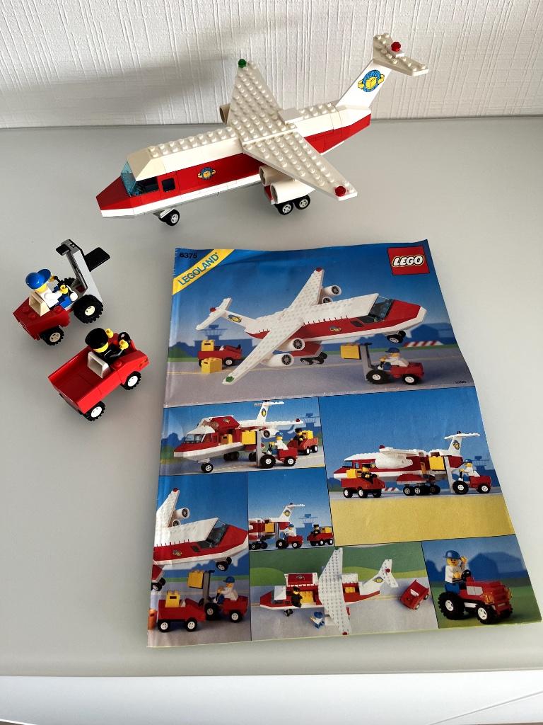 Transporteur aérien LEGO City 6375 Cargo Trans., Enlèvement ou Envoi, Utilisé, Ensemble complet, Lego