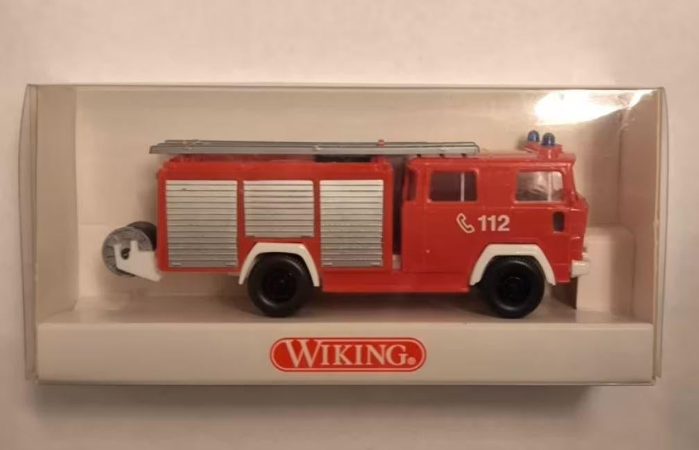 1:87 Wiking 6100027 Magirus LF16 brandweer materiaalwagen, Ophalen of Verzenden, Zo goed als nieuw, Overige typen, Wiking