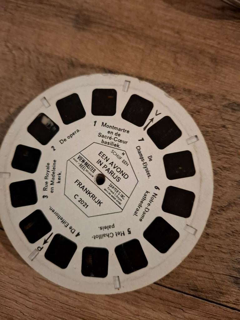 Viewmaster : een avond in Parijs 2021, Verzamelen, Retro, Verzenden