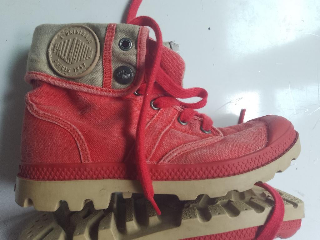 palladium maat 37 in goede staat, Rouge, Palladium, Porté, Envoi