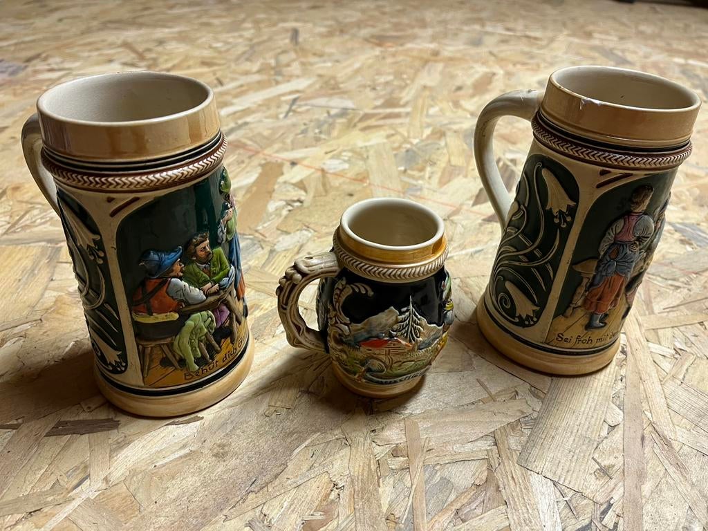Pintes 3 pièces, Enlèvement ou Envoi