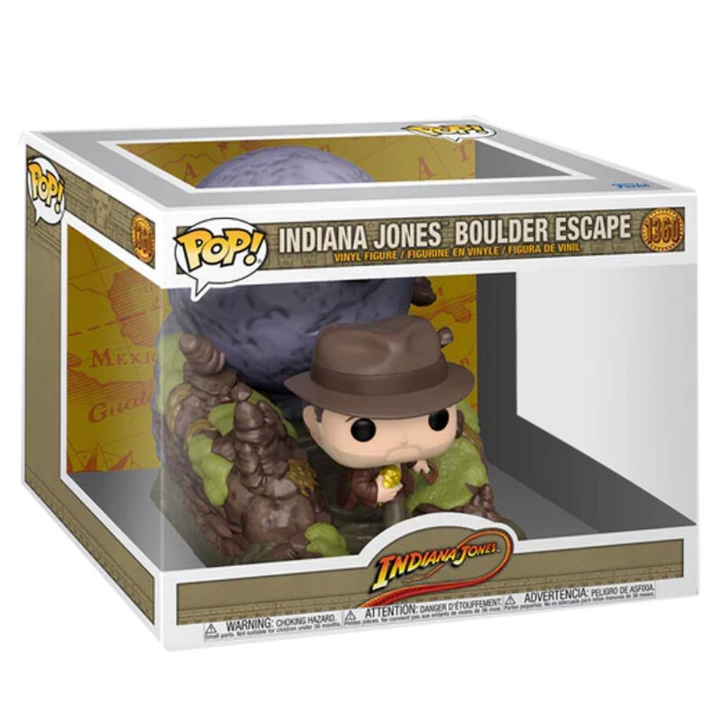 Funko POP Indiana Jones - Indiana Jones Boulder Escape 1360, Funko, Nieuw, Ophalen of Verzenden, Supportemea@funko.com