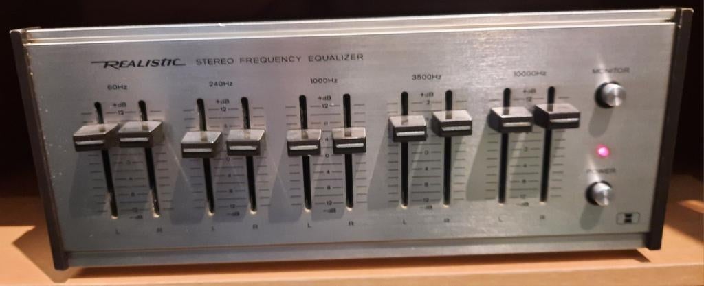 Equaliseur Realistic, Audio, Tv en Foto, Stereoketens