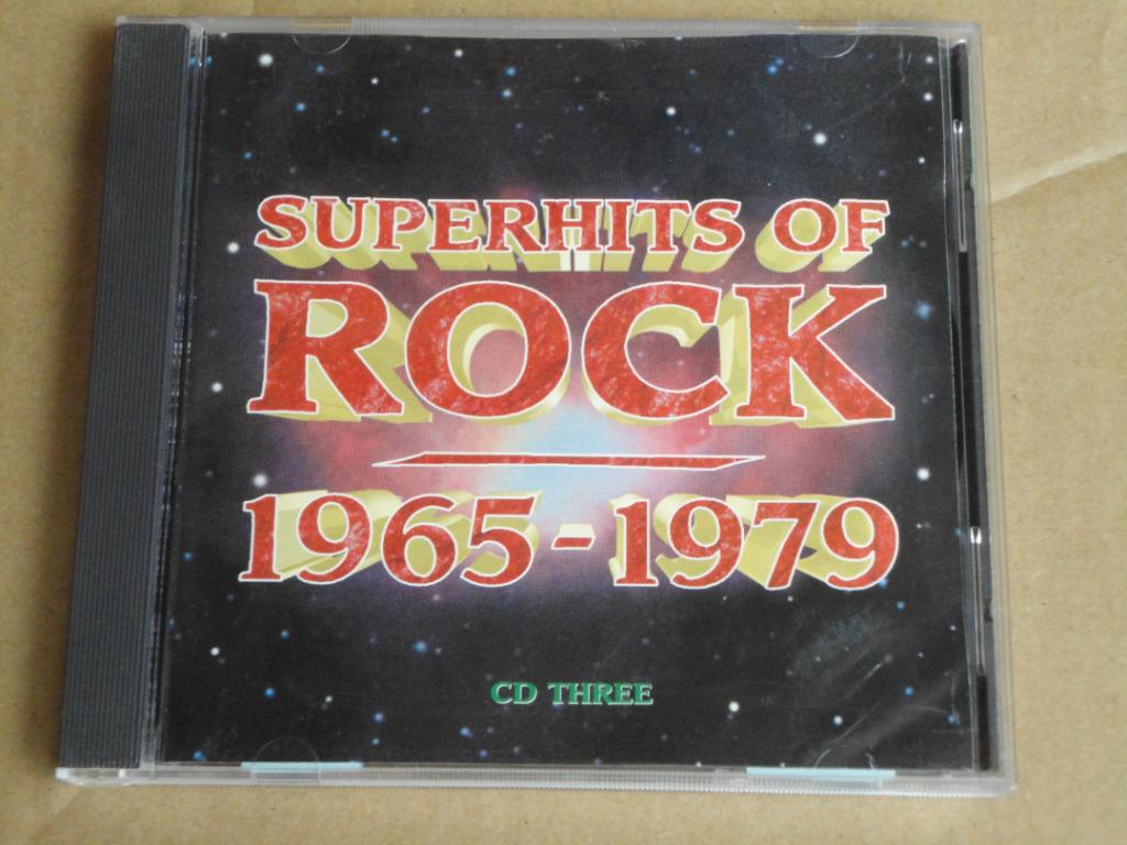 CD Superhits Of Rock 65-79/3 URIAH HEEP/10CC/ELO > Zie nota, Ophalen of Verzenden