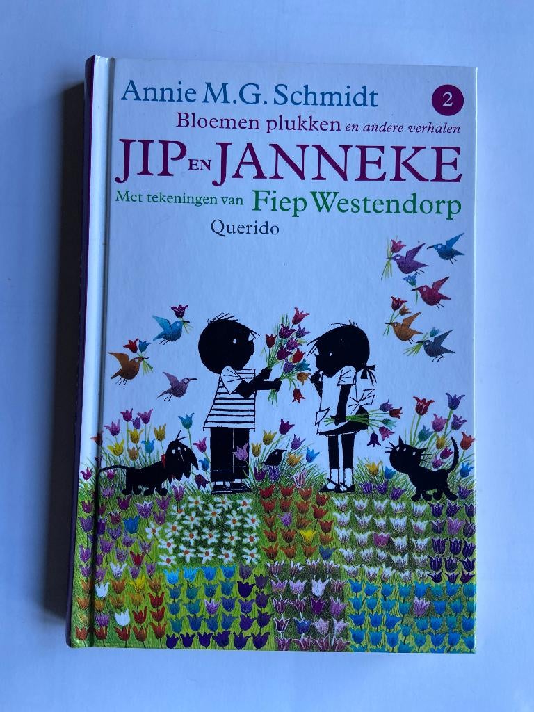 Leesboek: Jip en Janneke: Bloemen plukken (2), Boeken, Annie M.G. Schmidt, Non-fictie, Ophalen of Verzenden, Zo goed als nieuw