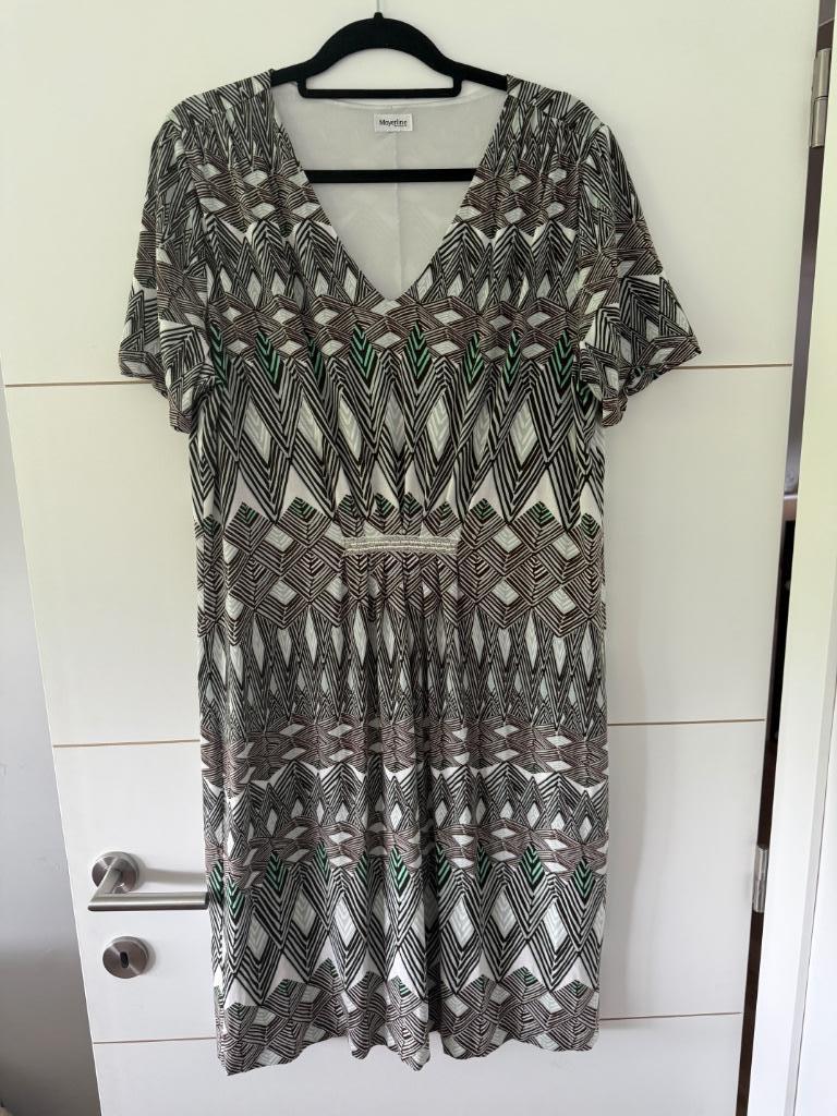 Robe Mayerline à motif, Kleding | Dames, Jurken, Mayerline, Overige kleuren, Maat 46/48 (XL) of groter, Nieuw