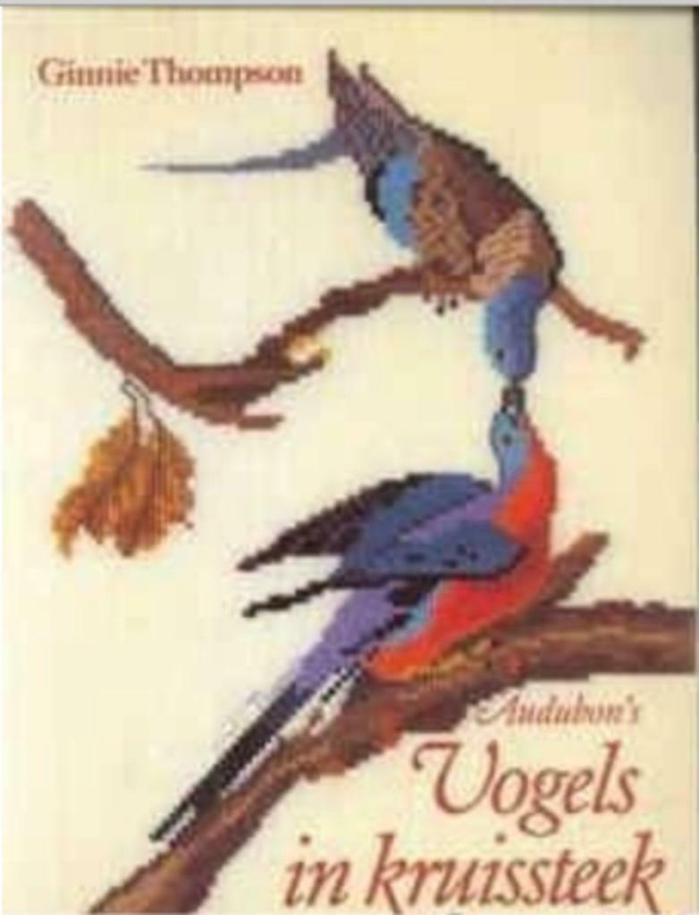 Audubon's, Vogels in kruissteek, Ginnie Thompson, Ophalen of Verzenden