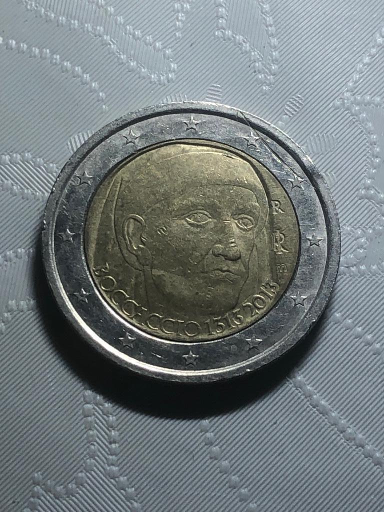 Pièce commémorative de 2 euro 2013 Italie usagée en bon état, Enlèvement ou Envoi, Italie, 2 euros, Monnaie en vrac