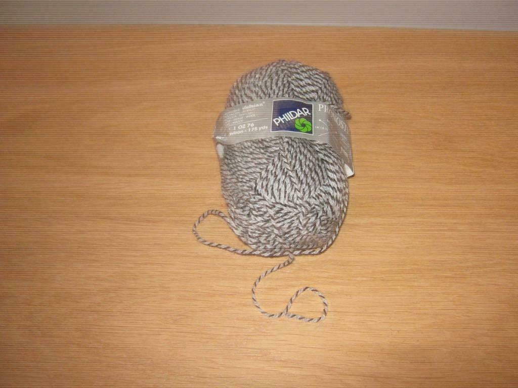 Breiwol gespikkeld grijs - donkerblauw, Hobby en Vrije tijd, Ophalen, Nieuw, Breien