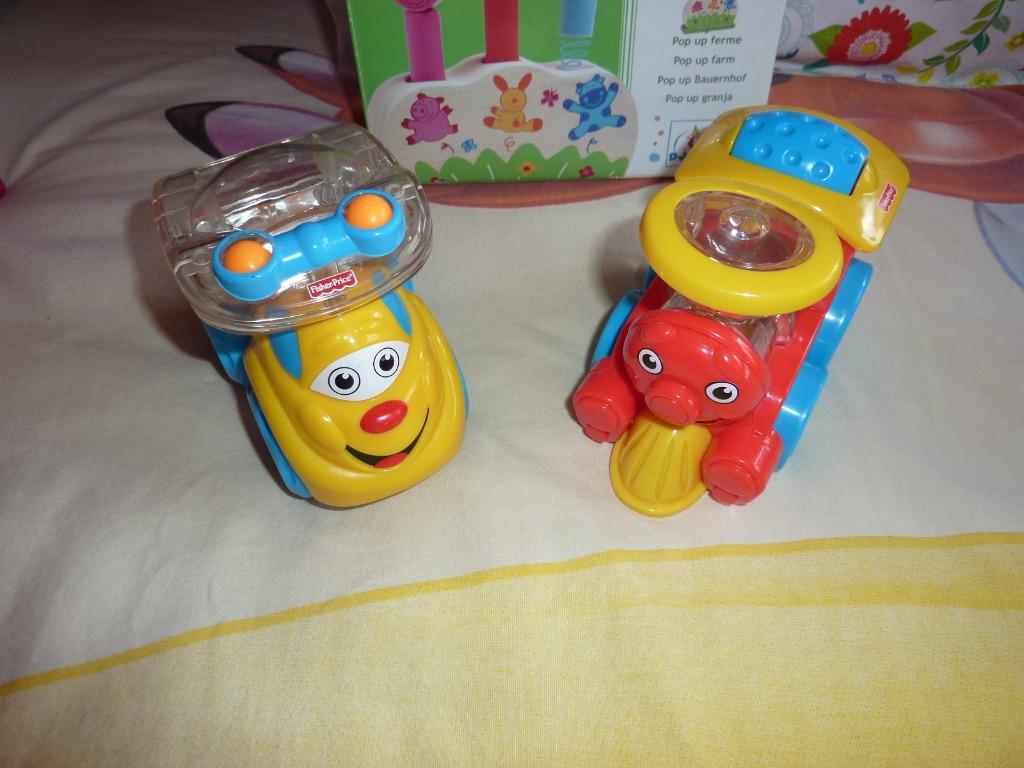 Camion & Train Fisher Price pour bébé à partir de 6 mois, Ophalen, Zo goed als nieuw, Auto of Voertuig, Met geluid