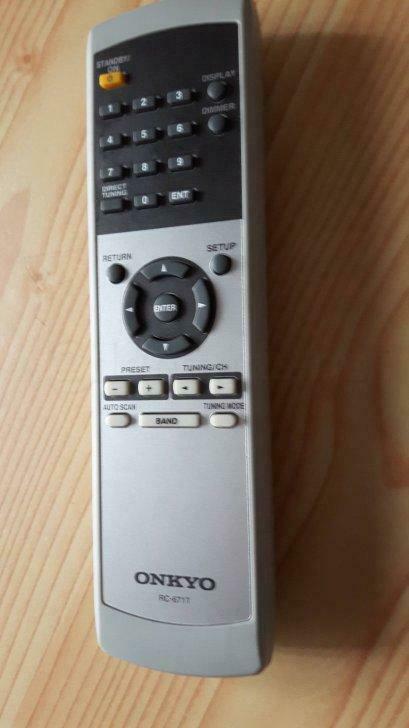 Afstandsbediening ONKYO  RC-671T, Ophalen of Verzenden, Gebruikt