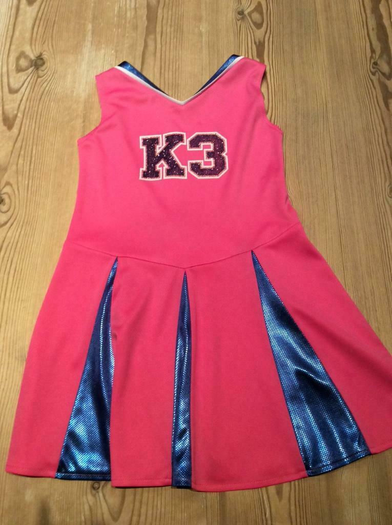 Kleedje K3, Kinderen en Baby's, Carnavalskleding en Verkleedspullen, Ophalen, Zo goed als nieuw, 122 t/m 128, Meisje