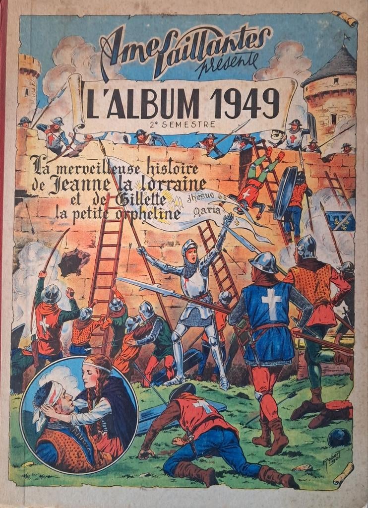 Ancien album 1949 2eme semestre âmes vaillantes, Enlèvement ou Envoi