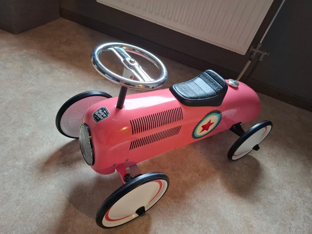 Loopauto retro roller, Kinderen en Baby's, Speelgoed | Buiten | Voertuigen en Loopfietsen, Ophalen, Zo goed als nieuw, Loopvoertuig