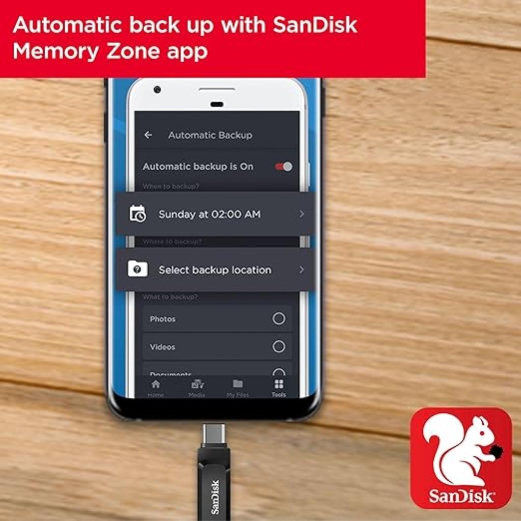 SanDisk | Ultra Dual Drive Go | vitesse jusqu'à 400 Mo/s, Neuf, Sandisk, -, -