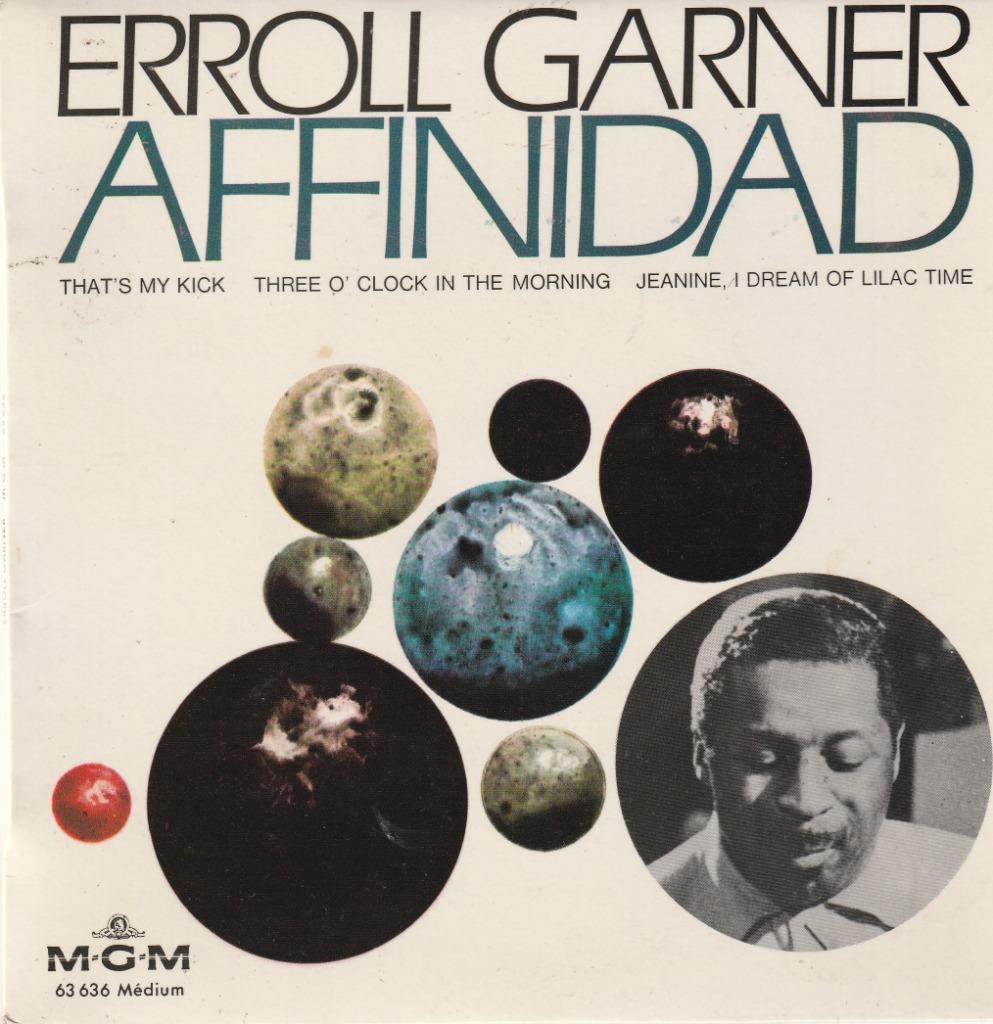 Erroll Garner Affinidad Popcorn French Ep, Ophalen of Verzenden, Zo goed als nieuw, R&B