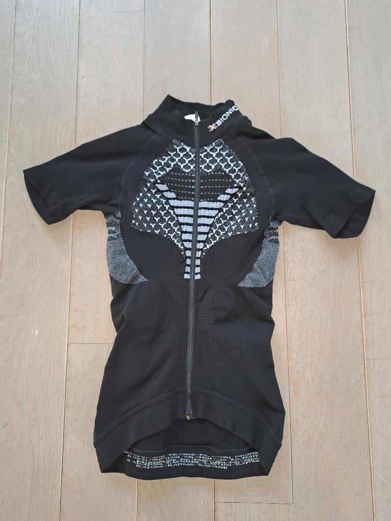 X-Bionic twyce biking fietsshirt zwart wit SIZE L, Nieuw, Ophalen of Verzenden, L, Dames