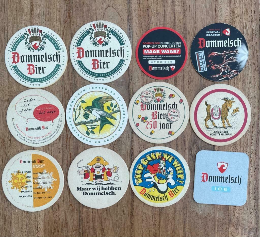 Bierviltjes - DOMMELSCH BIER, Verzamelen, Ophalen of Verzenden, Zo goed als nieuw, Viltje(s), Dommelsch
