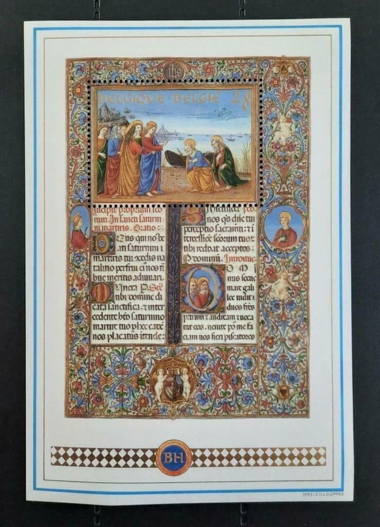 België: OBP 2494-BL68 ** Geschiedenis 1993., Frankeerzegel, Ophalen of Verzenden, Zonder stempel, Postfris