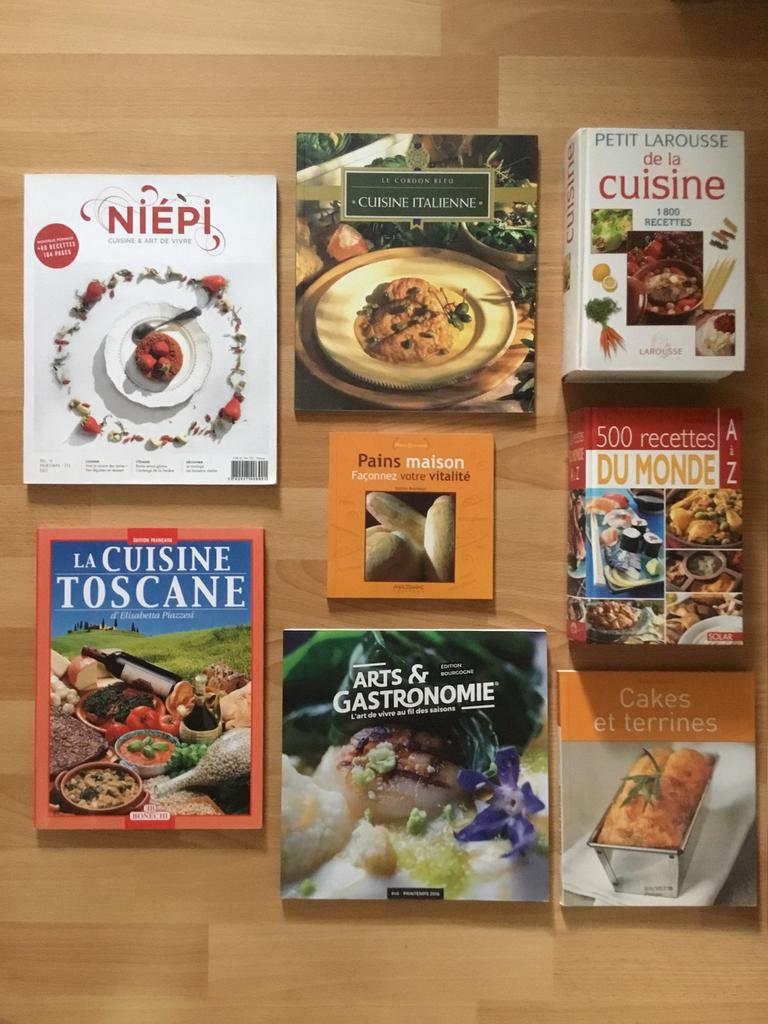 Livres de cuisine (français), Livres, Livres de cuisine, Enlèvement ou Envoi