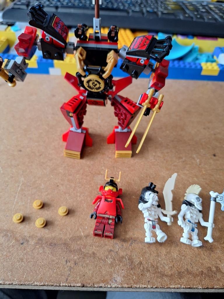 lego 70665 the samurai mech, Ophalen of Verzenden, Zo goed als nieuw, Complete set, Lego