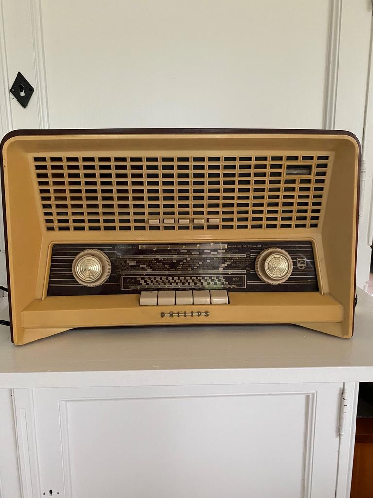radio vintage Philips, Enlèvement
