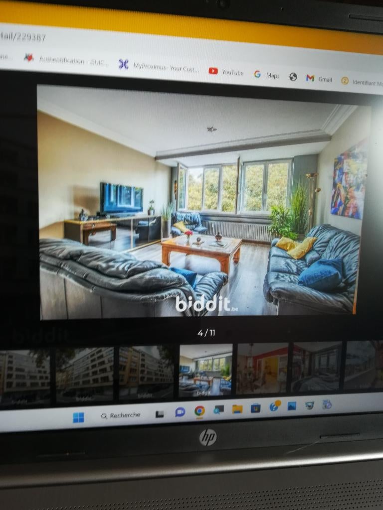 appartement en (nu-propriété ), Immo, Maisons à vendre, Bruxelles, Appartement, A+++