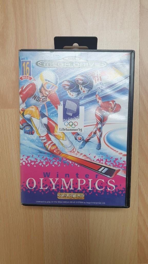 Megadrive - Winter Olympics - Spel inclusief doosje, Ophalen of Verzenden, Gebruikt