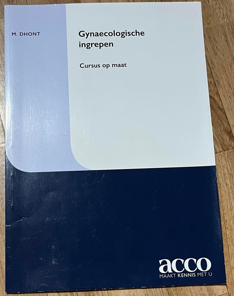 Handboek gynaecologische ingrepen, Ophalen of Verzenden