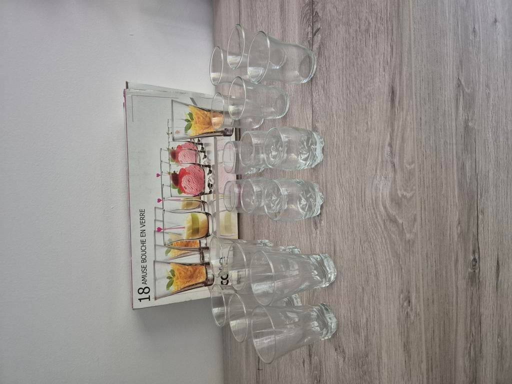 17 amuse glaasjes, Ophalen, Gebruikt