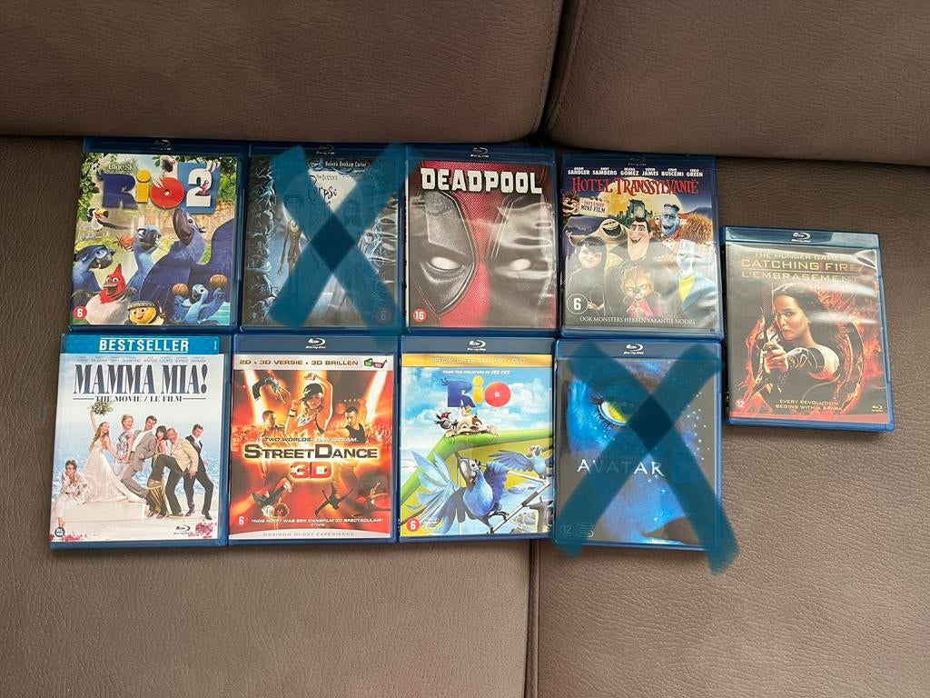 Blu ray dvd’s -amper gebruikt - prijs per titel, Cd's en Dvd's, Ophalen of Verzenden, Zo goed als nieuw