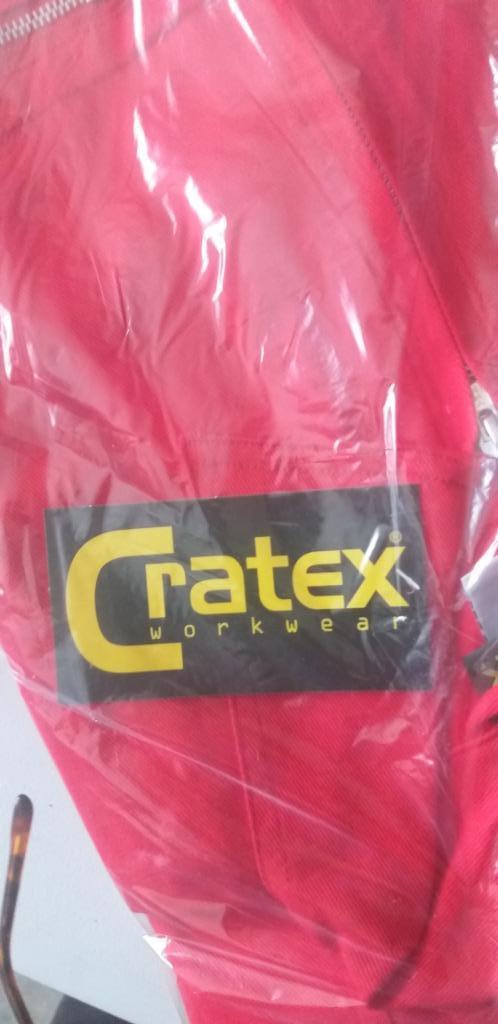 Rode overall Cratex maat 50, Ophalen, Nieuw, Heren, Overall