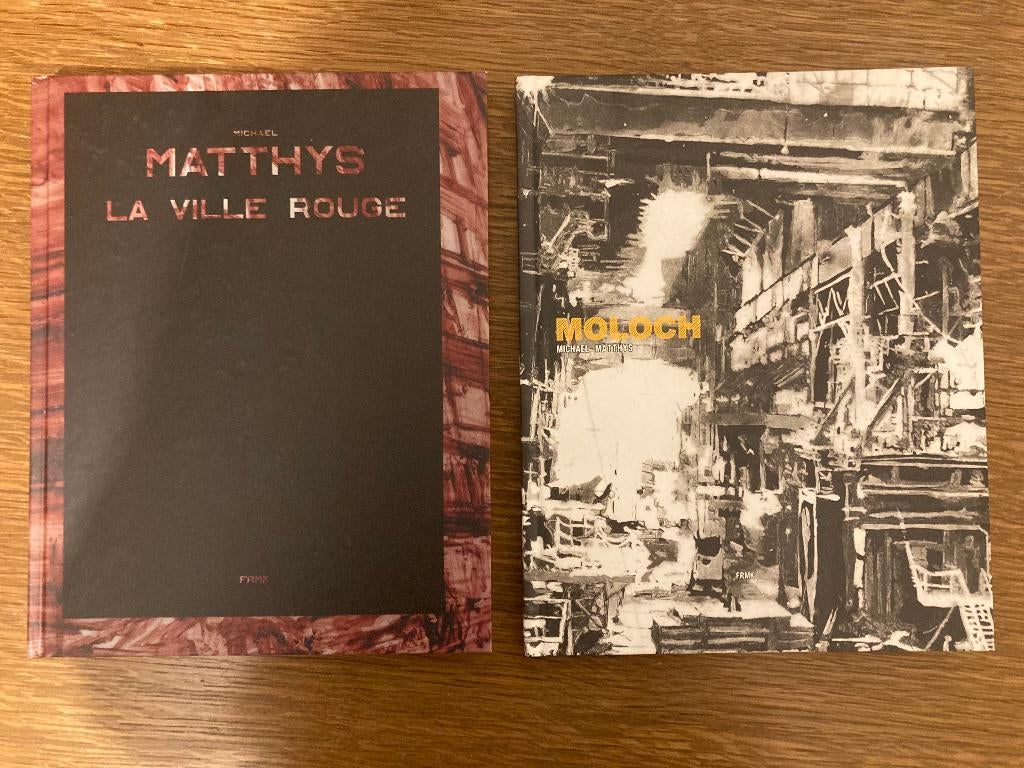 Moloch + La ville rouge van Michael Matthys, Meerdere comics, Ophalen of Verzenden, Nieuw, Europa