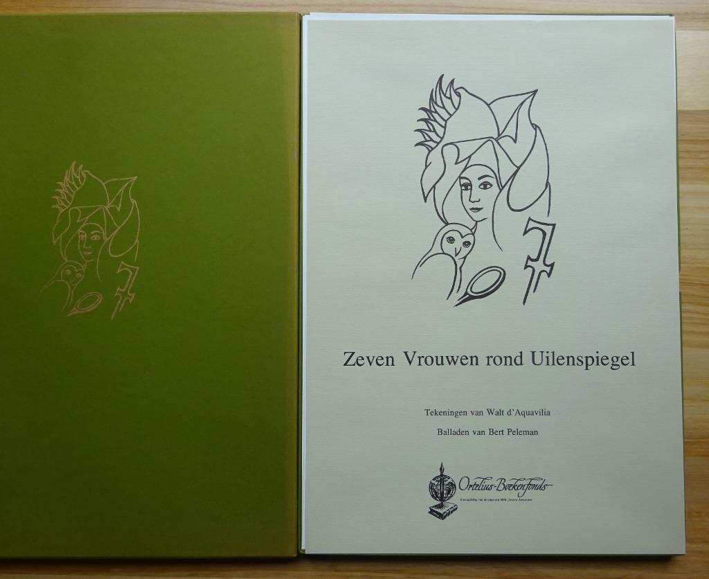 Zeven vrouwen rond Uilenspiegel, 1981 Kunstmap Bert Peleman, Enlèvement ou Envoi