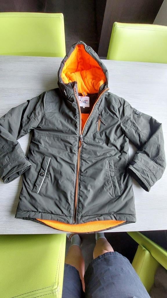 Groene winter jas Jbc maat 140, Garçon, Enlèvement ou Envoi, JBC, Comme neuf