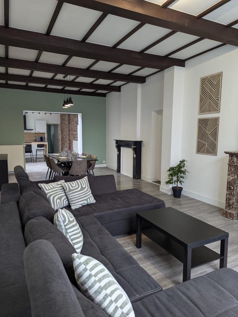 Nouvelle colocation 4 personnes à Ransart, Maison 2 façades, 4 pièces, En direct du propriétaire, Charleroi
