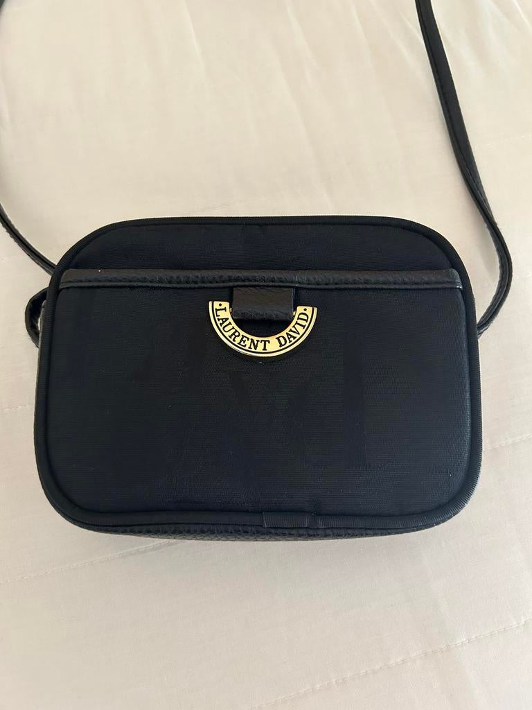 Sac Laurent David, Comme neuf, Noir, Autres marques, Cuir