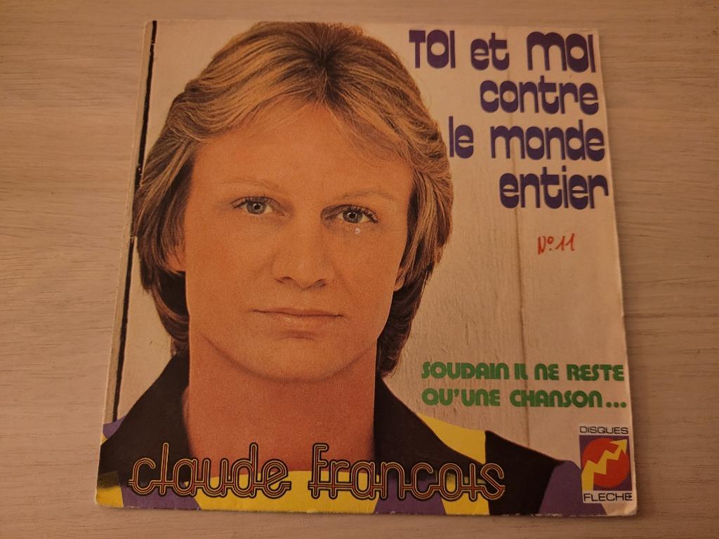 disque vinyl 45 tours Claude François, Enlèvement ou Envoi, Comme neuf