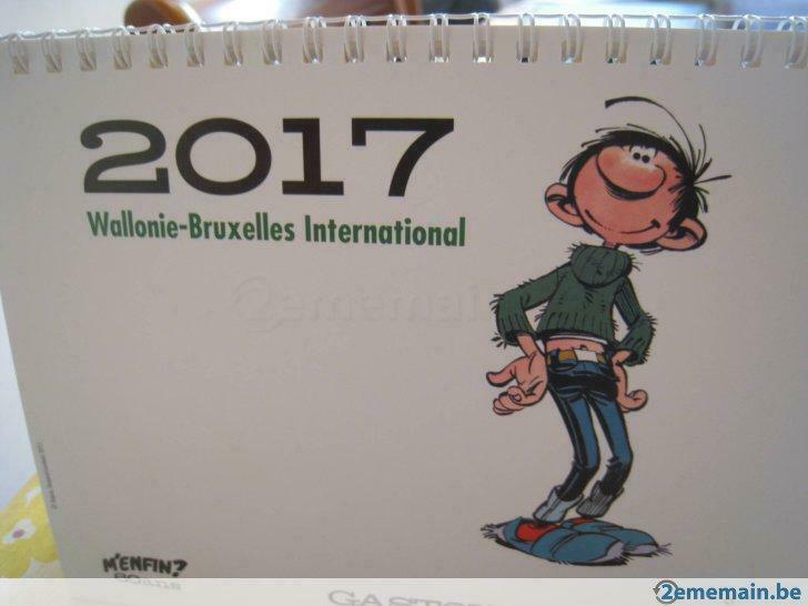 calendrier gaston franquin inedit guust flater, Enlèvement ou Envoi, Neuf, Franquin