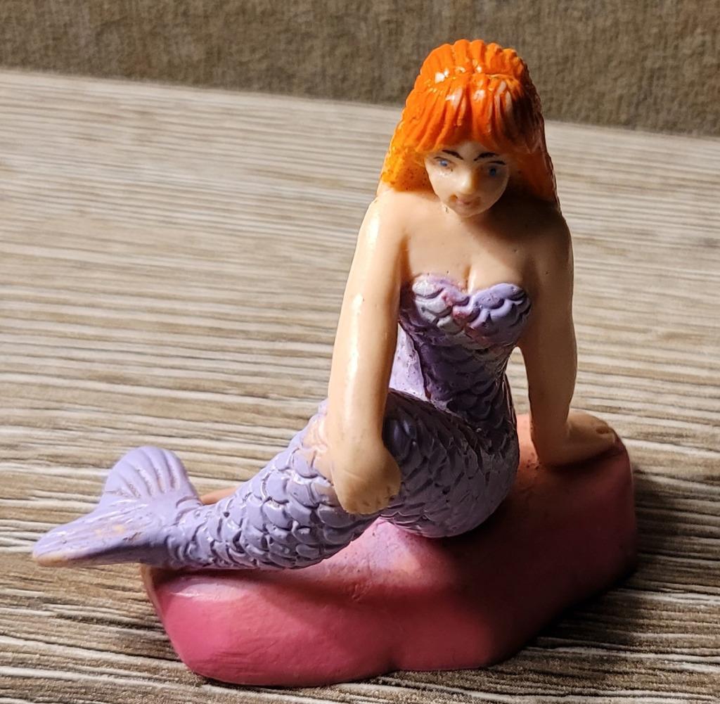 *vintage* figuurtje zeemeermin (Soma jaren '80-'90), Ophalen of Verzenden, Gebruikt