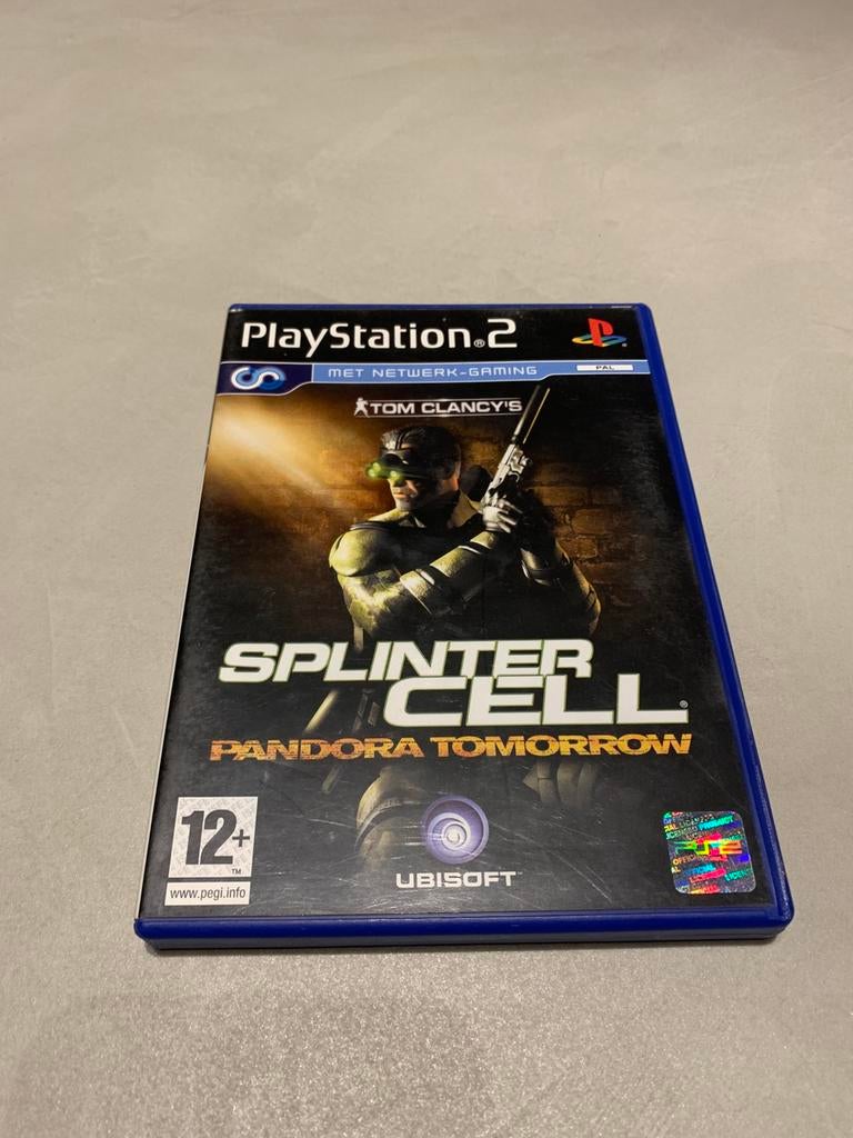 Ps2 game Tom Clancy’s Splinter cell Pandora Tomorrow, Ophalen of Verzenden, Zo goed als nieuw