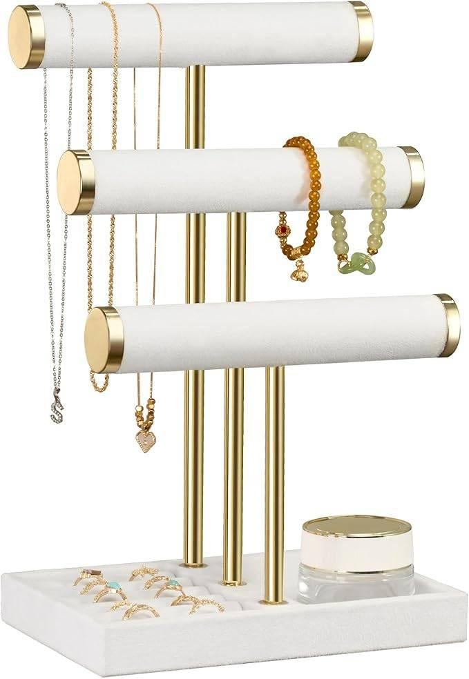 Présentoir à bijoux à 3 niveaux | LIVRAISON GRATUITE, Neuf, -, JOSMIMIC, -