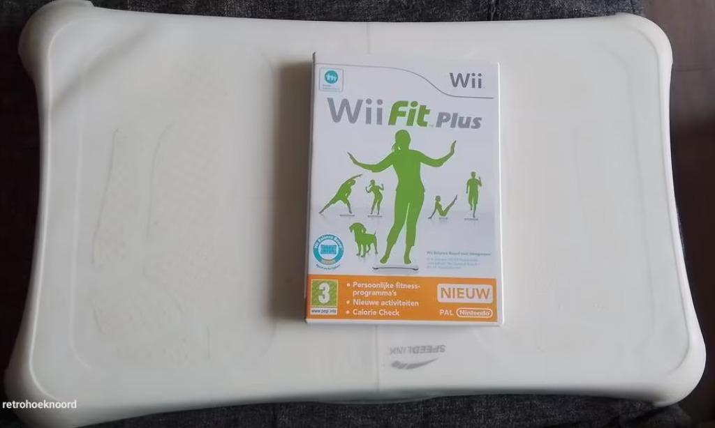 Balance board voor Nintendo Wii met Wii Fit Plus, Enlèvement ou Envoi, Comme neuf, À partir de 3 ans