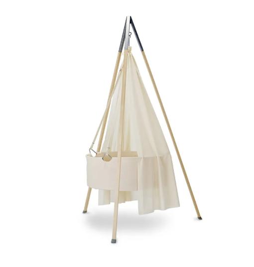 Leander wieg met tripod, Ophalen, Gebruikt