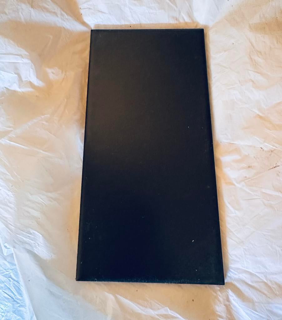 Faïence Murale CERAMICA VOGUE Noir Mat 20×10 cm (78 pièces), 20 à 40 cm, Céramique, Enlèvement, Moins de 20 cm
