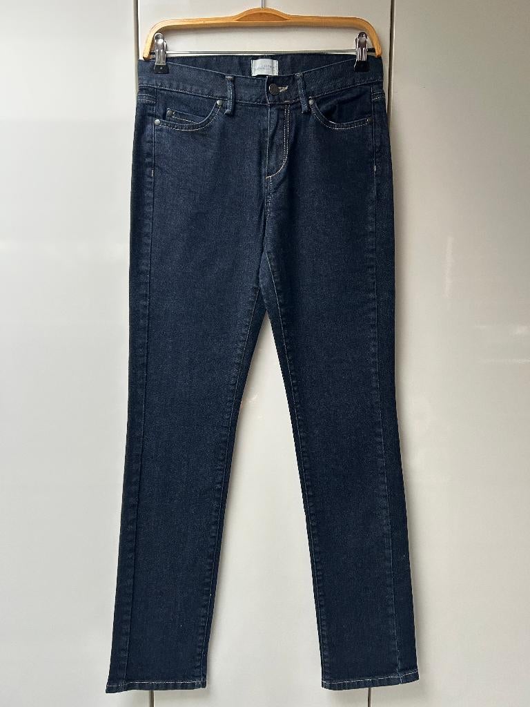 Blauwe spijkerbroek Laura Clément - Maat 36/38, Blauw, Laura Clément, Ophalen of Verzenden, Zo goed als nieuw