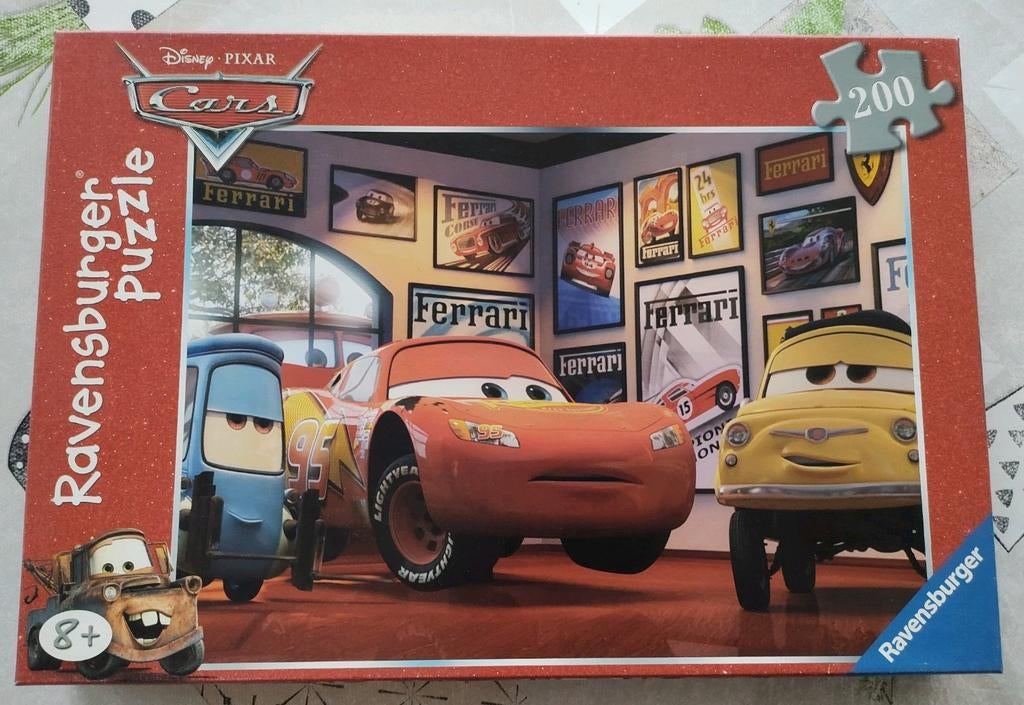 Puzzel Cars 200st, Ravensburger, nieuwstaat, Ophalen of Verzenden, Meer dan 50 stukjes, Zo goed als nieuw